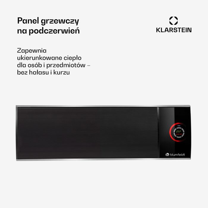 Cosmic Beam 2200W Promiennik Podczerwieni na Ścianę Czarny