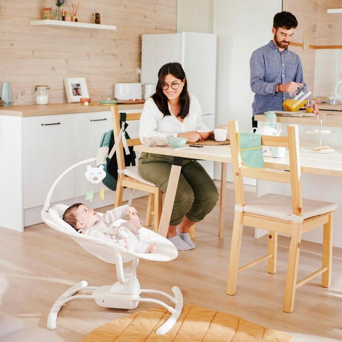 Badabulle Leżaczek Bujaczek Buddy Creme