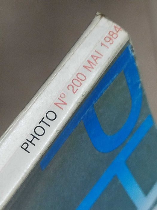 Revista muito antiga e rara PHOTO especial nº 200 Maio de 1984