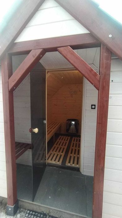 Kaszuby - Domek nad jeziorem z kominkiem, sauną i balią na drewno