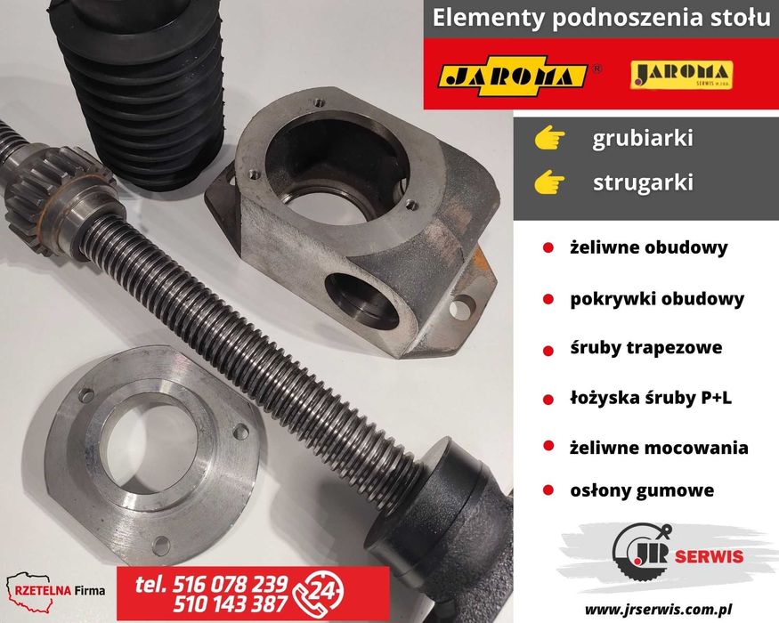 JAROMA SERWIS maszyny stolarskie oryginalne części zamienne