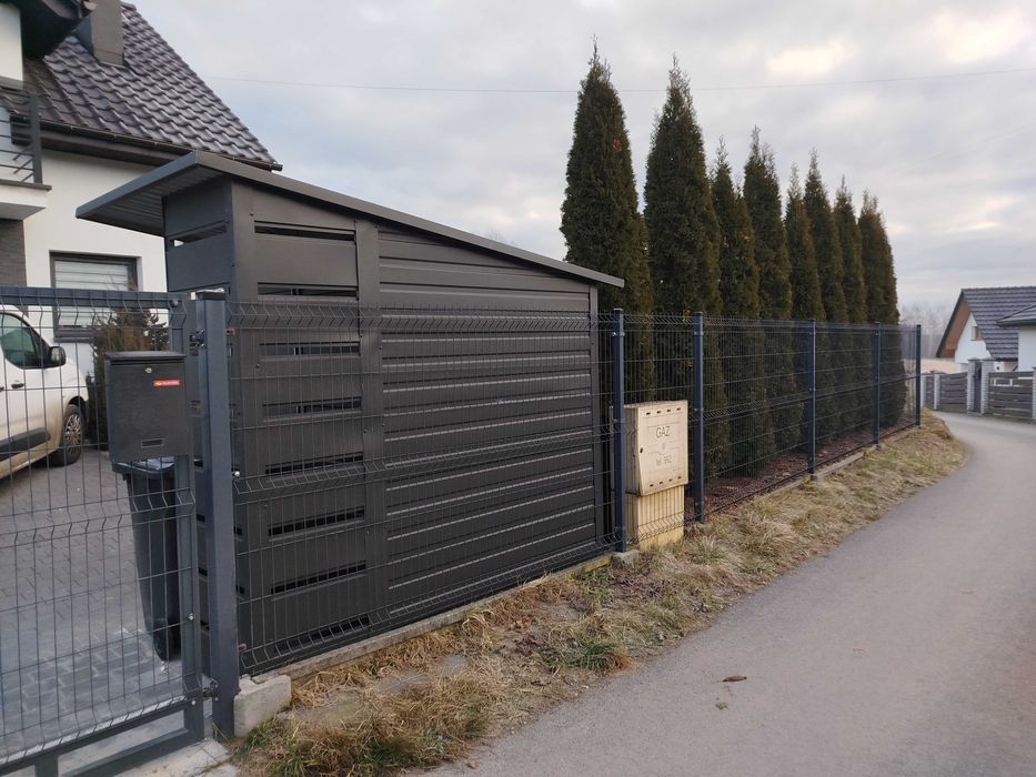 Tani Mały Garaż Blaszany - Wiata - Zadaszenie - Magazyn  - Maj-Blach