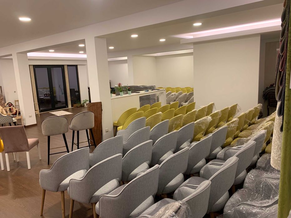 cadeiras e mesas & decoração