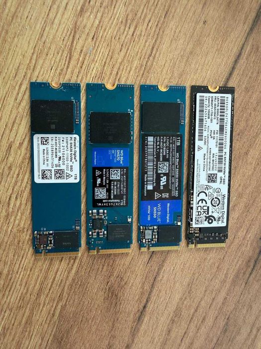 1 TB SSD диск WDC NVMe Express Gen 4, Gen 3 Накопичувач