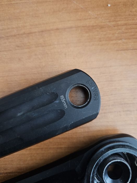 Potênciametro Rotor com pedaleira 165mm