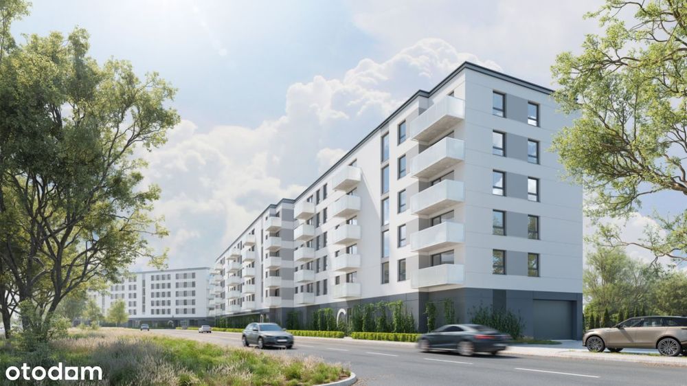 3-pokojowe mieszkanie 49m2 + balkon Bezpośrednio