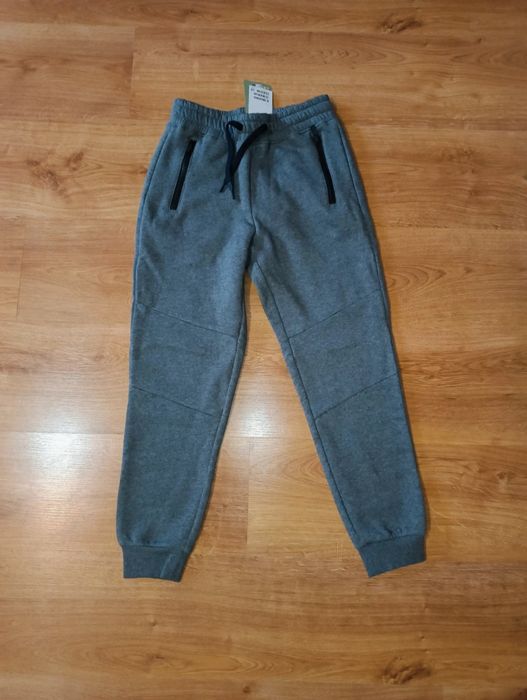 Spodnie jogersy ocieplane h&m