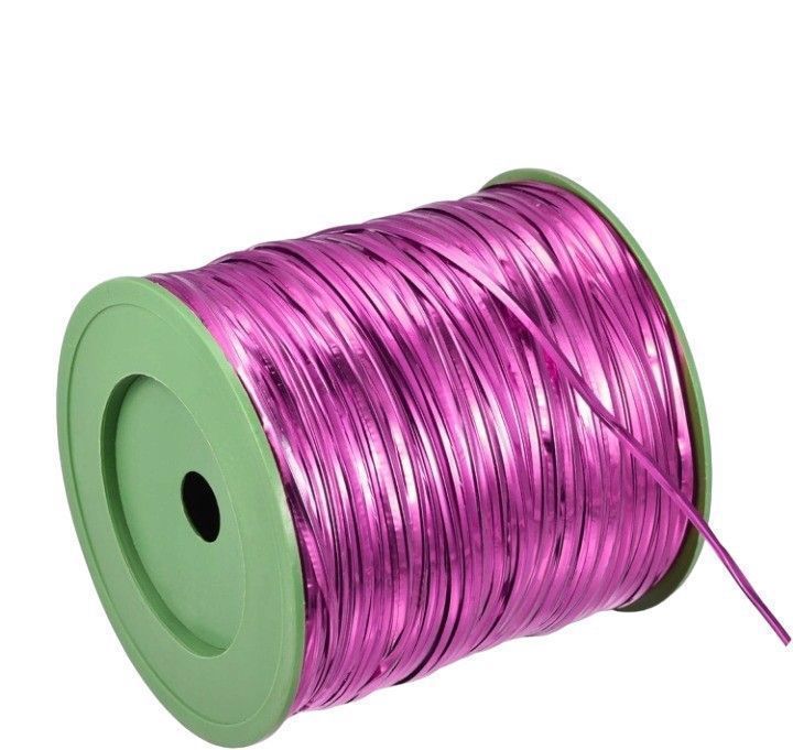 Taśma Do Wiązania Dekoracji Prezentów 368m Różowa