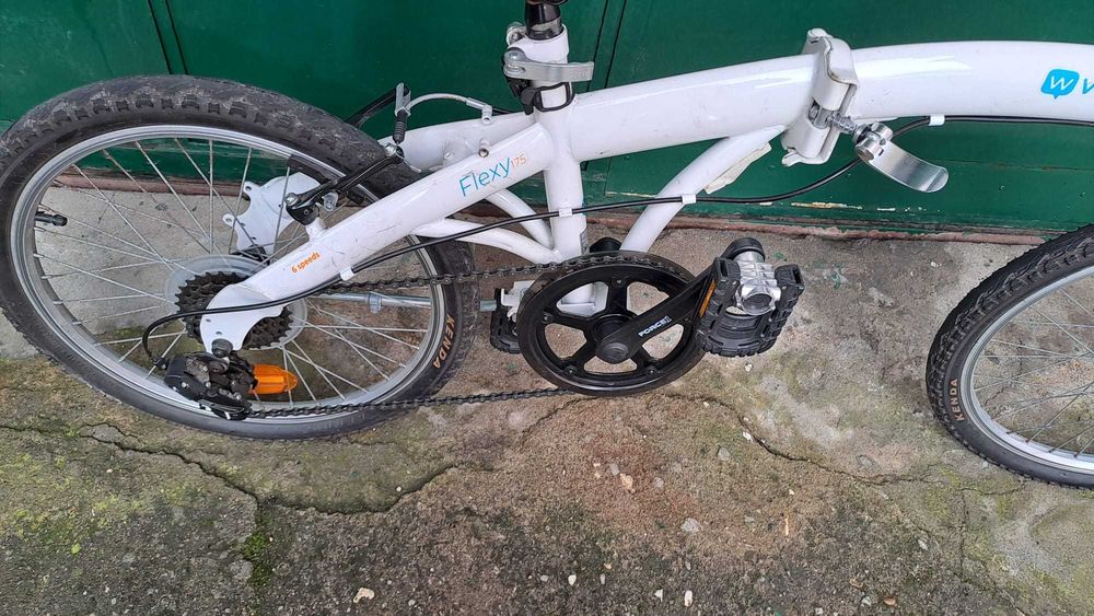 Bicicleta WAYSCRAL Takeaway 100 Branca