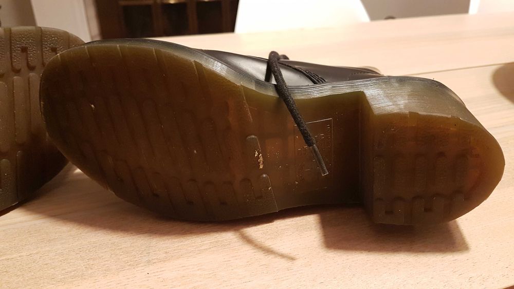 Bota de couro Dr. Martens