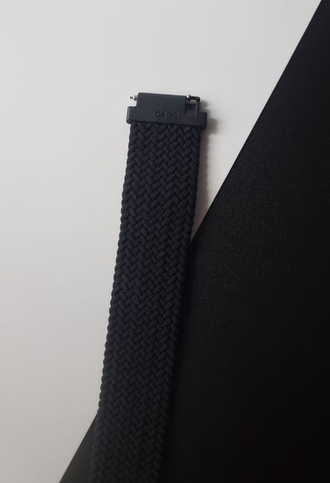 Pasek plecionego materiału 20 mm do zegarka Samsung, Huawei, Amazfit,