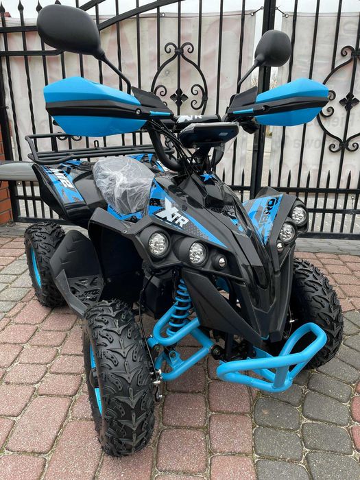 NOWY Quad elektryczny 1200W 48V LICZNIK cyfrowy + LUSTERKA Mini quady