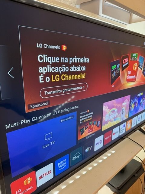 Tv lg 43’ estado muito bom