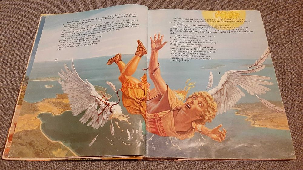 Mity greckie i mity rzymskie legendy Europy dla dzieci il. Roger Payne