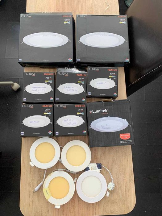Lâmpadas Round Led (Vários tamanhos)
