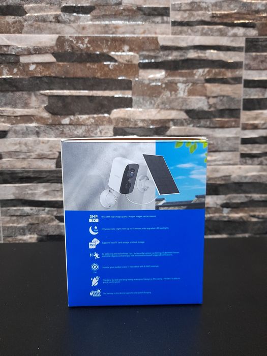 Cameras de vigilância/sem fio solar pode ver tempo real no telemóvel