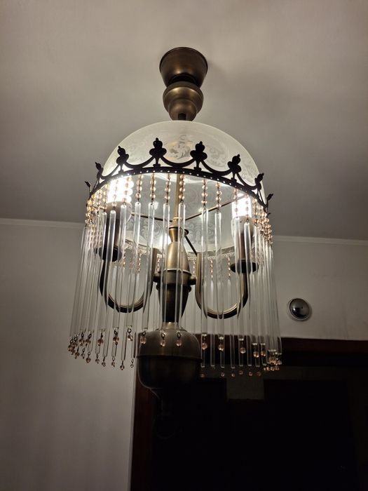 Candeeiro teto  antigo