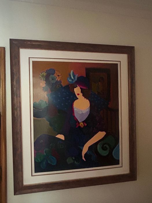 Quadro Itzchak Tarkay - Serigrafia Assinada (Moldura Suíça)