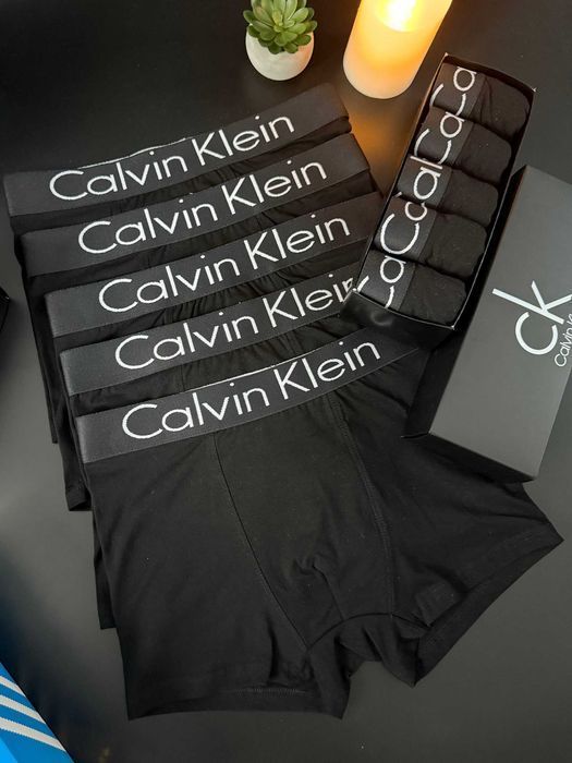 Чоловічі чорні/кольоріві труси Келвін Кляйн та багато брендів, хб