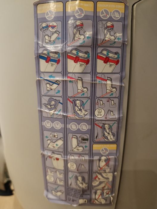 Cadeira auto 0-36 rotativa  com isofix