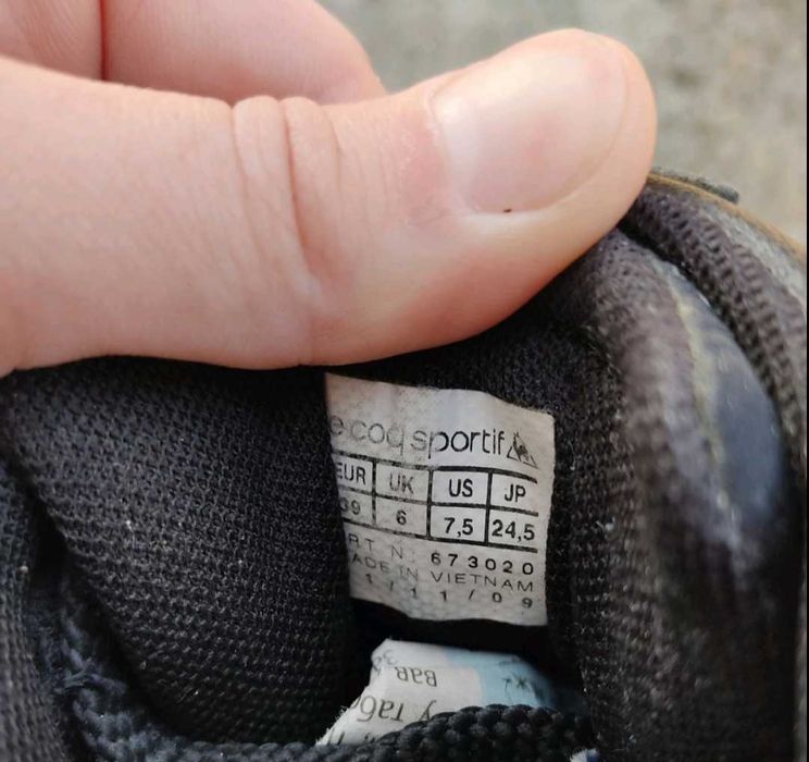 Фирменные Кроссовки От "Le Coq Sportif", Размер 39, Треккинговые Ботинки "Quechua", 38 Размер