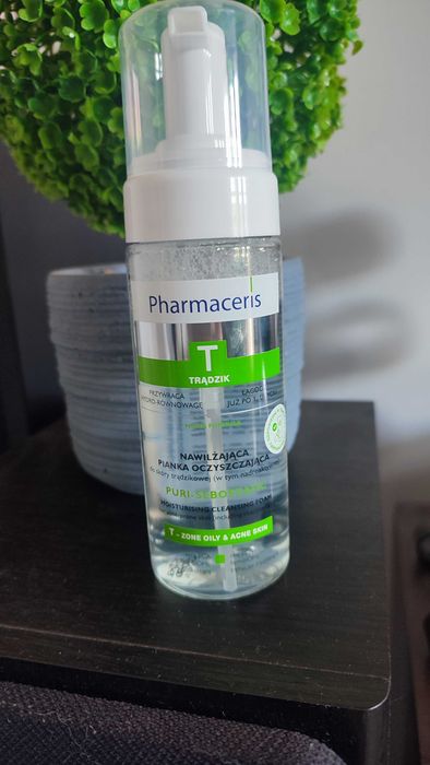 Pharmaceris nawilżająca pianka oczyszczająca