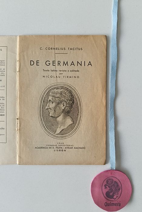 De Germania, C. Cornelius Tacitus