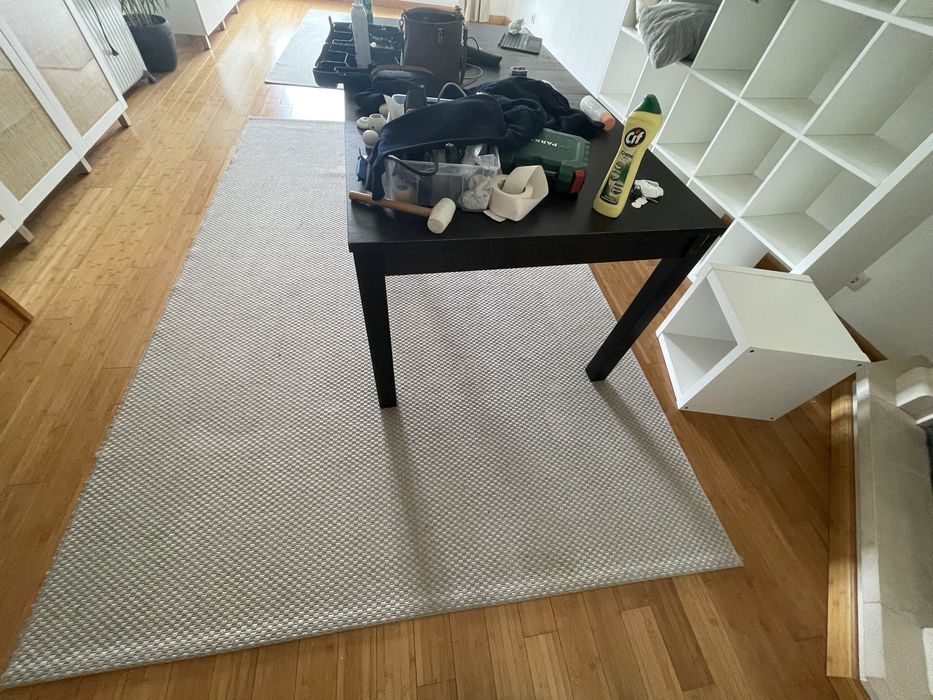 tapete plano cinzento Morum da IKEA (200x300cm)