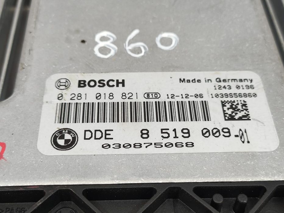 Centralina Motor ECU Bosch BMW 0281018821 8519009 BMW X1 E84
