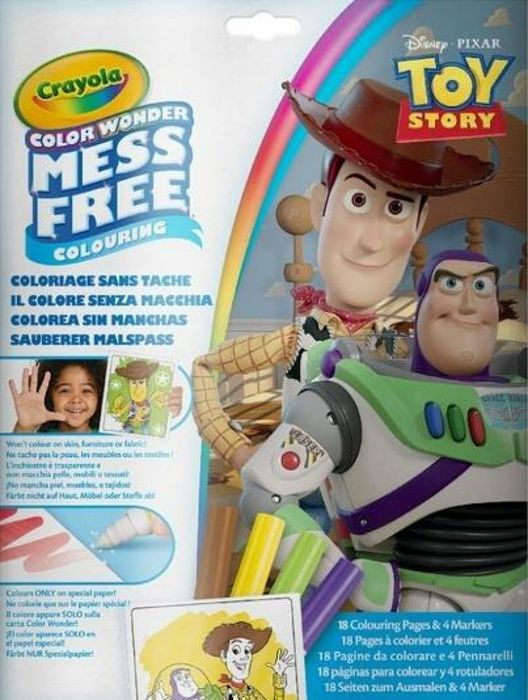Kolorowanka z magicznymi flamastrami Toy Story Crayola praca zbiorowa