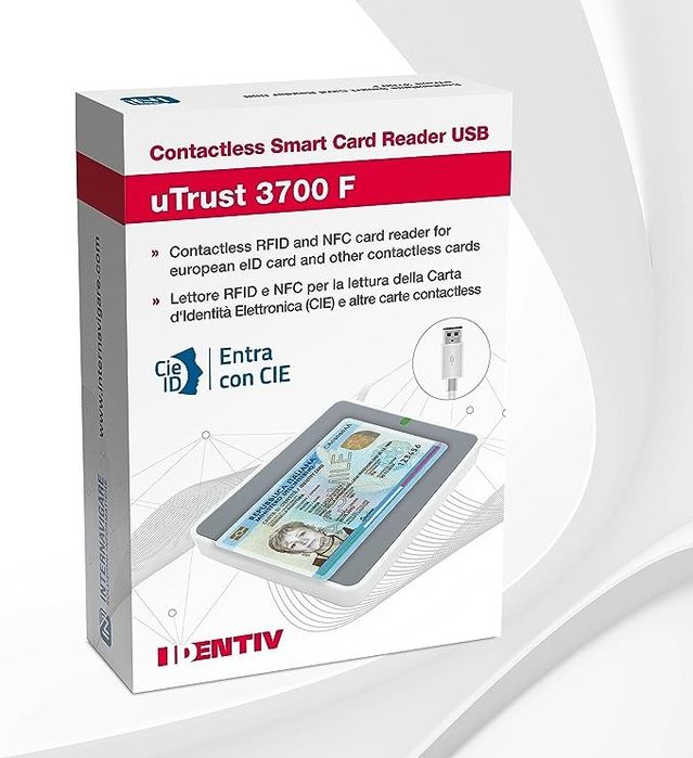 Elektroniczny czytnik kart e-dowodu podpis elektroniczny RFID I NFC