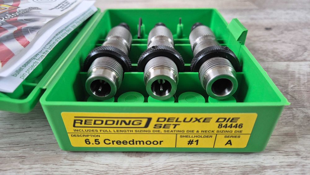 Zestaw 3 matryc Redding Deluxe 6,5 Creedmoor
