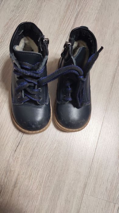 Детские зимние ботинки 22 размер(14см стелька)