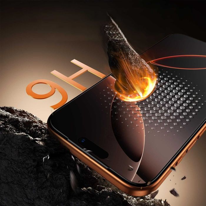 Szkło hartowane Privacy iPhone 16 Pro Max Antyszpieg 2sz Prywatyzujące