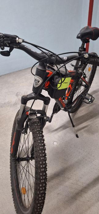 Bicicleta btt em alumínio