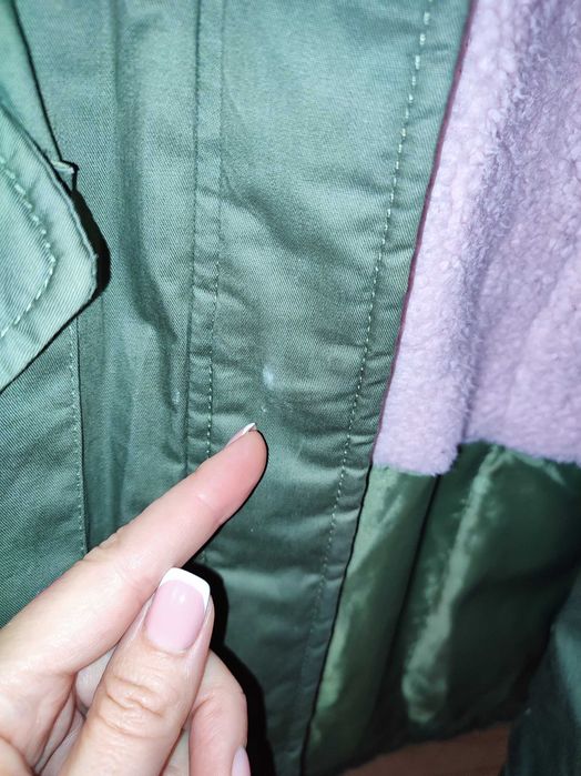 Парка демісезонна на дівчинку р-р 158