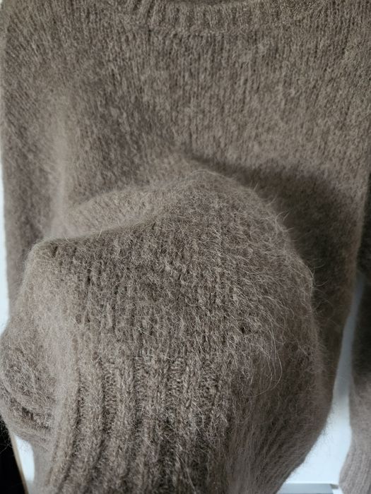 Beżowy sweter Zero assoluto alpaka wełna