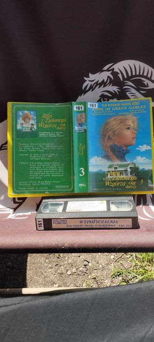 Kaseta VHS Ania z Zielonego Wzgórza – ciąg dalszy cz. 3