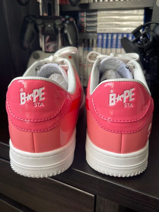 BAPE STA Low Pink Camo Combo – Como Novas – Usadas 1 Vez