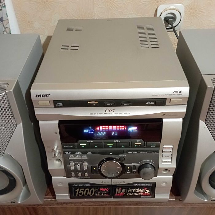 Музыкальный центр SONY MHC GRX7 (RX99)