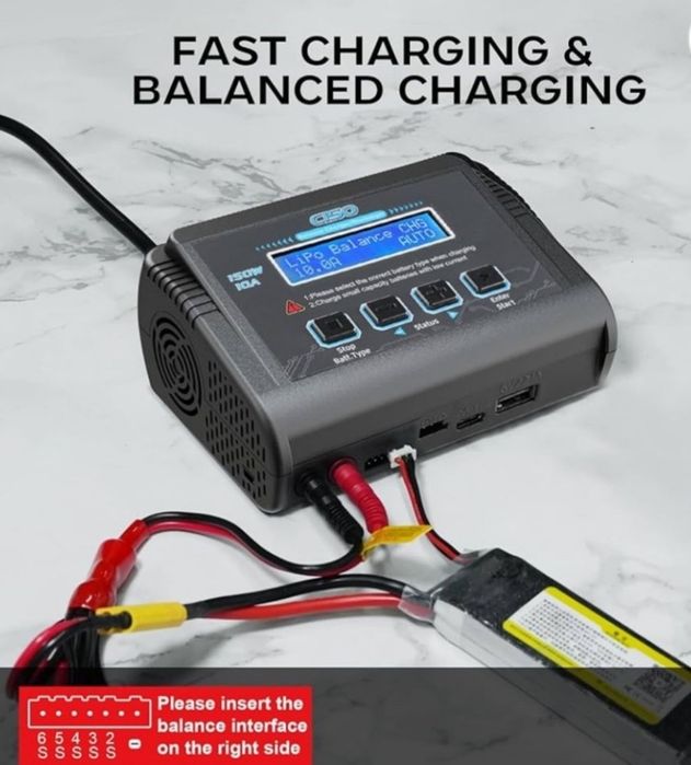 Carregador de bateria LiPo RC