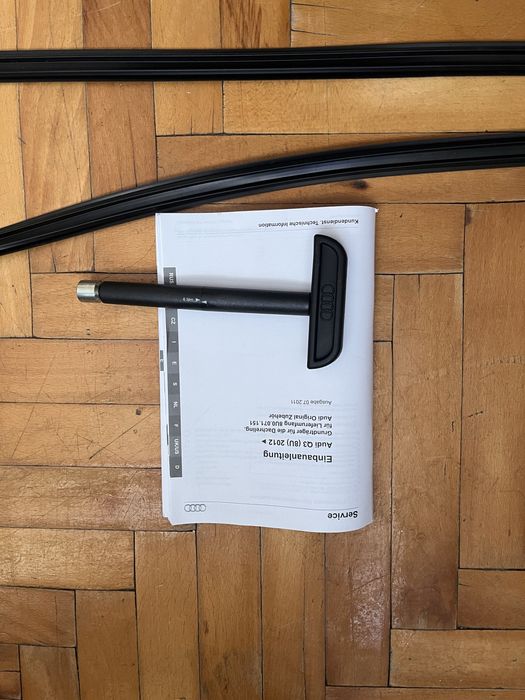 Багажні поперечки Audi Q3 — під бокс/велокріплення • Оригінал