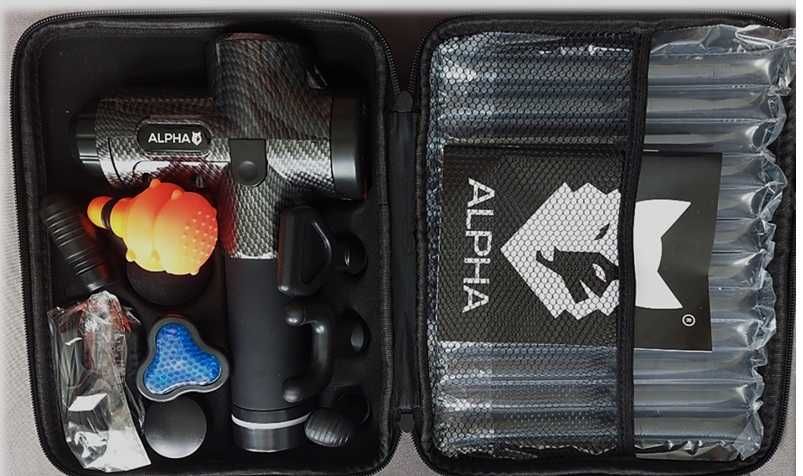 Pistolet do Masażu Alpha - jedno urządzenie, wiele korzyści.