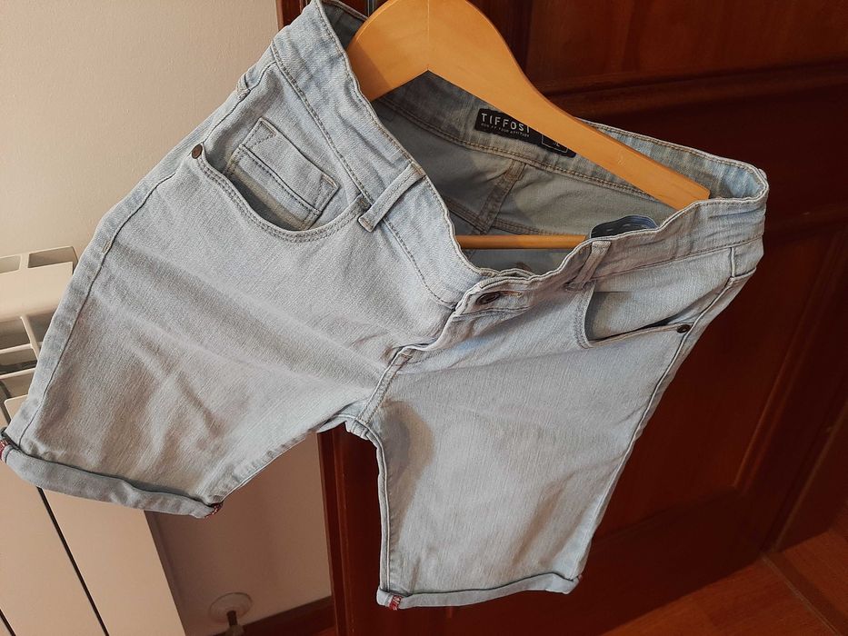 Calções menino 13-14 anos tiffosi novos