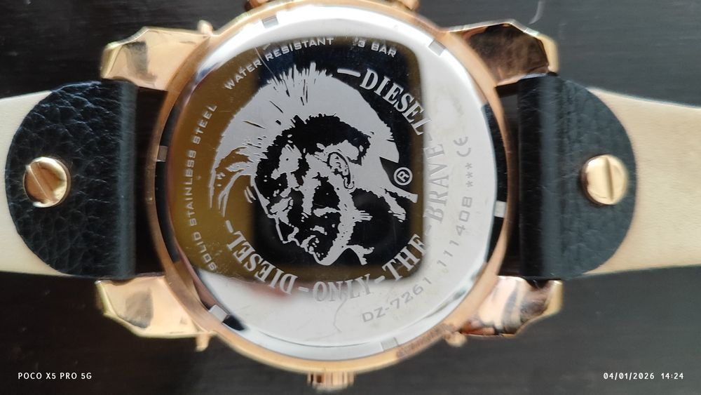 Relógio DIESEL (Daddy) em estado novo e original