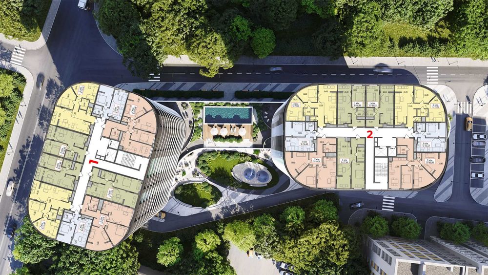 3к. 83 кв.м, 5/16 Липські вежі, вул. Мазепи (Сільпо-Комфі) Ярковиця