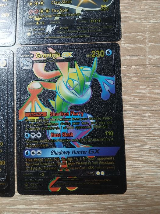 Karty Pokemon 8 sztuk