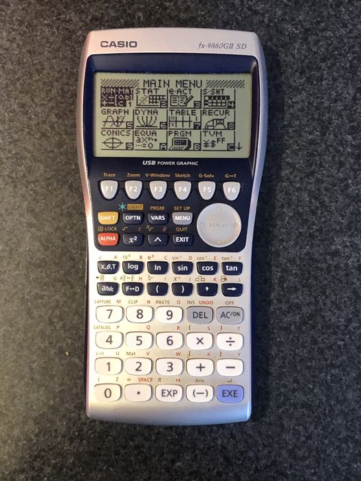 Calculadora Gráfica - Casio fx-9860GII SD