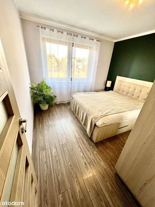 Mieszkanie 44 m² – 2 pokoje, balkon, garaż, spokojna okolica