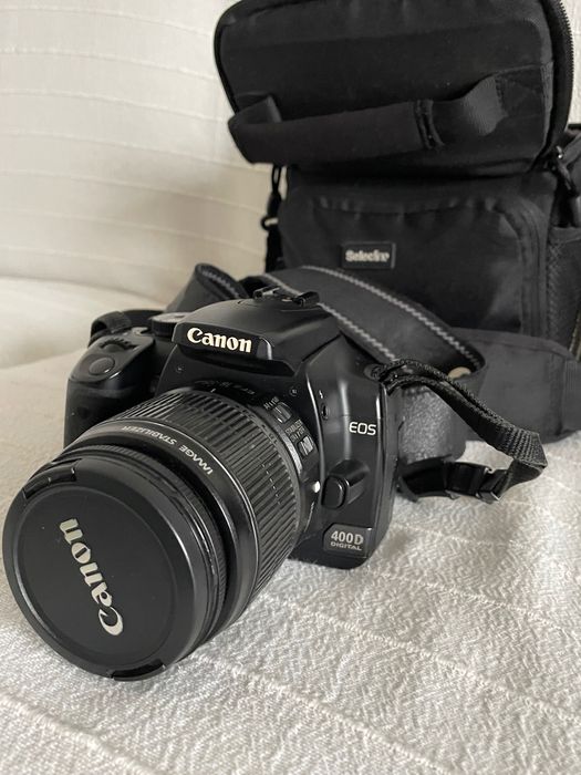 Máquina Fotográfica Cânon 400D bom estado e pouco usada